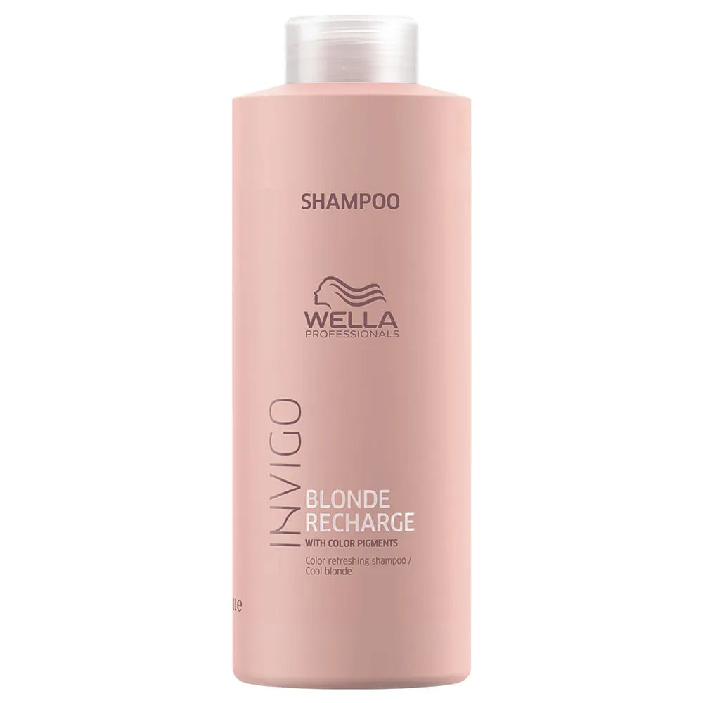 Champú Wella Invigo Blonde Recharge Cool Blonde | 1 Litro