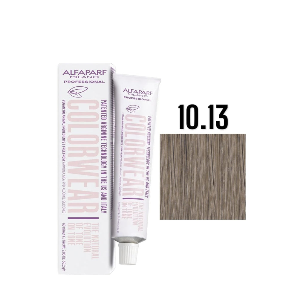 Tinte Color Wear Alfaparf Milano | Tono 10.13 | Rubio Extraclaro Ceniza Beige
