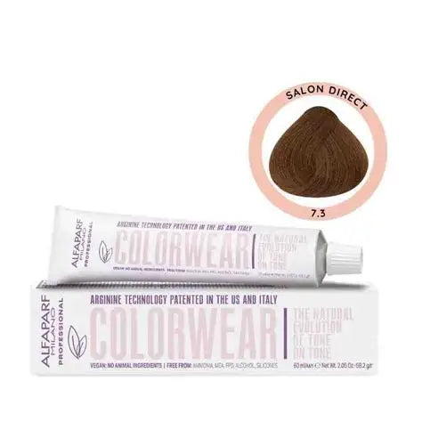 Tinte Color Wear Alfaparf Milano | Tono 7.3 | Profesional