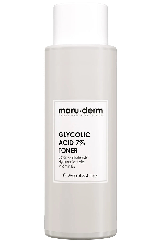 Tónico Exfoliante Ácido Glicólico 7% Maruderm | Renovación y Luminosidad (250ml)