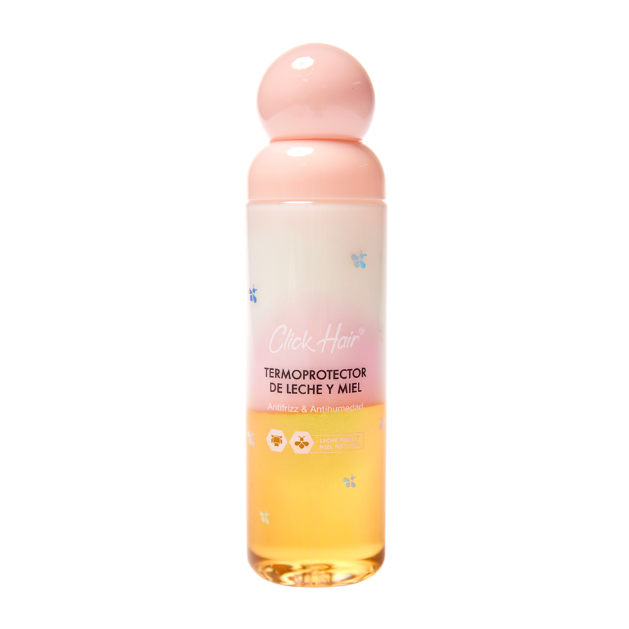 Termoprotector Bifásico Click Hair Leche y Miel | Antifrizz y Antihumedad
