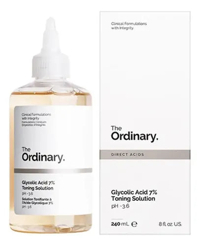 Tónico Exfoliante The Ordinary Glycolic Acid 7% Toning Solution 240 ml
