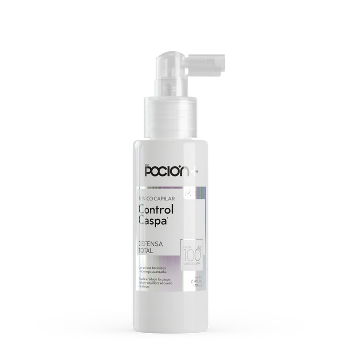 La Poción Tónico Control Caspa | Tratamiento Purificante y Calmante (60 ml)