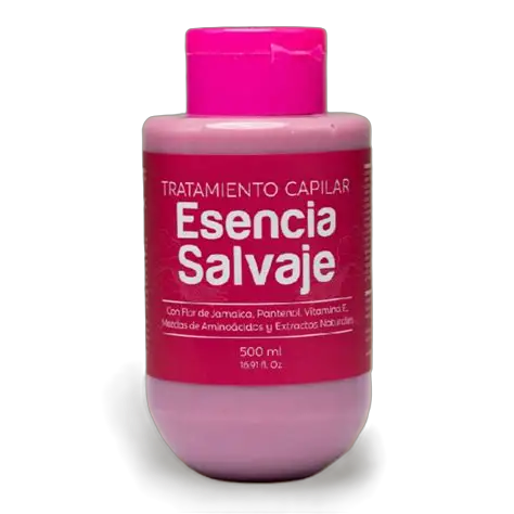 Tratamiento Capilar con Flor de Jamaica - Esencia Salvaje | 500 ml