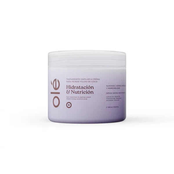 Tratamiento Capilar & Crema para Peinar Olé Pulpa de Coco (300ml)
