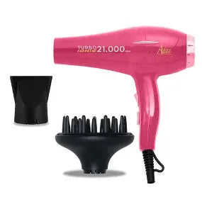 Secador Rosado Alizz Turbo 21.000 ionic