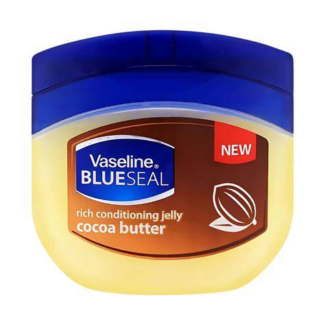Vaseline Blue Seal con Manteca de Cacao | Jalea Acondicionadora e Hidratante