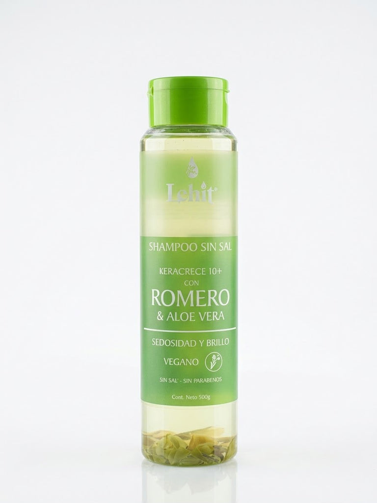Shampoo Keracrece 10 Romero y Aloe Vera | Lehit | 500 g