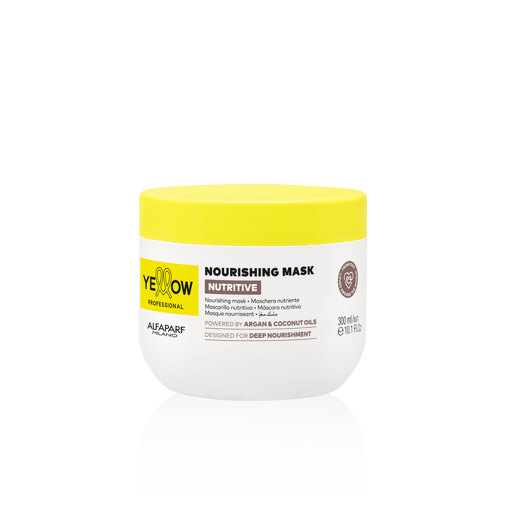 Mascarilla Nutritiva Yellow Professional Alfaparf 300ml | Argan y Coco