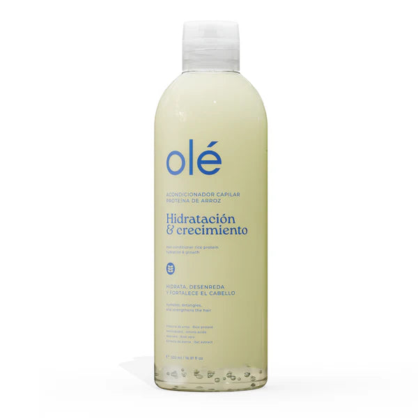 Acondicionador Hidratación Olé Cuidado Capilar 500mL | Desenredo Express, Nutrición Profunda y Control de Frizz