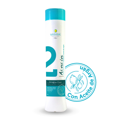 Crema Alisadora Acacia N°2 Univital 280g: Alisado Perfecto, Nutrición y Cero Formol
