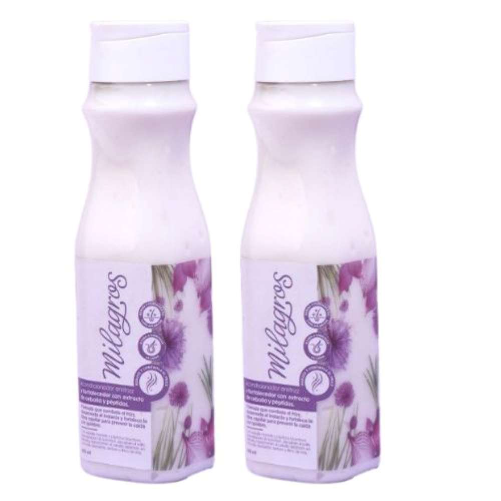 ACONDICIONADOR MILAGROS*450ML CEBOLLA Y PEPTIDOS