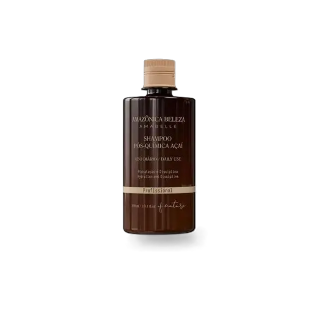 Shampoo Açaí Pós-Química Amazônica Beleza | 300ml