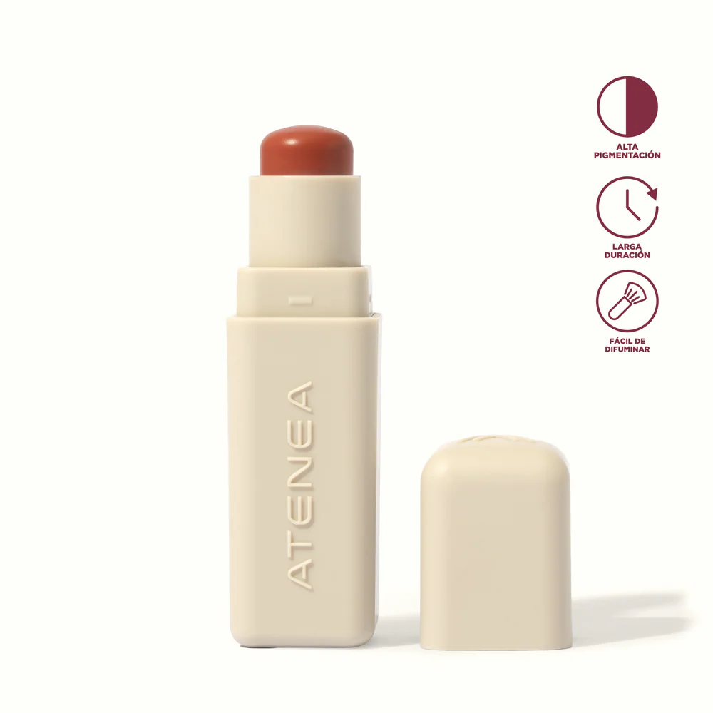 Blush Stick Atenea | Tono Cherry Pie | Rubor en Barra