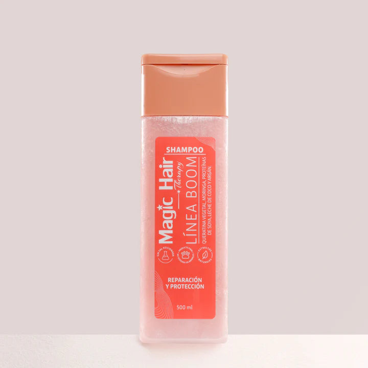 Shampoo Magic Hair Línea Boom 500ml | Reparación, Nutrición y Protección Capilar