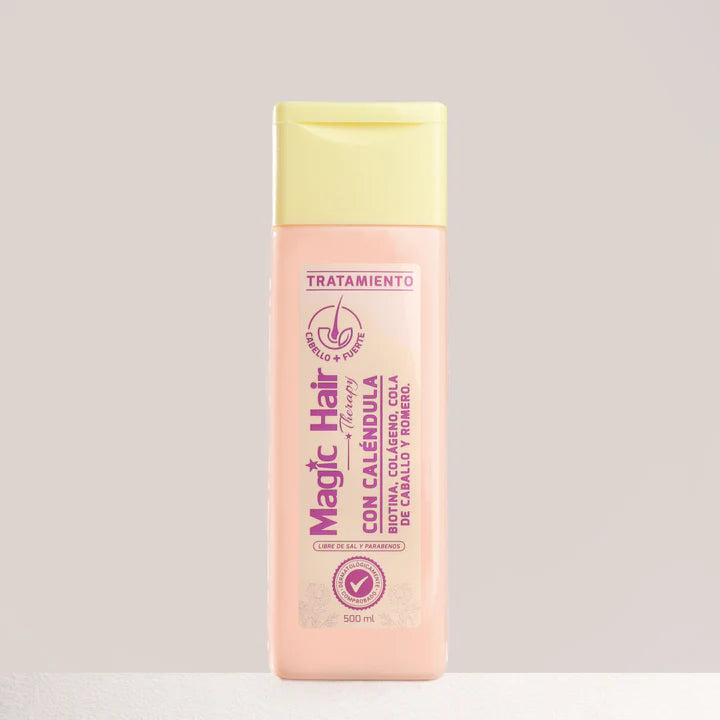 Tratamiento Magic Hair con Caléndula 500ml | Fortalecimiento y Crecimiento Capilar