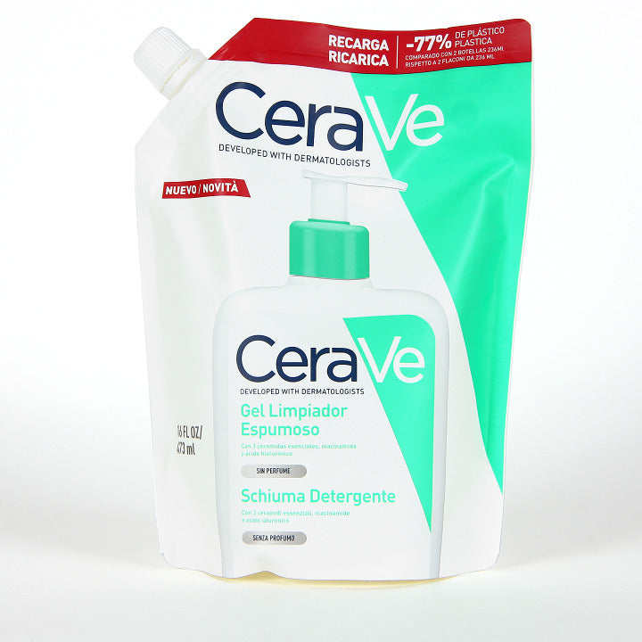 Recarga Gel Limpiador Espumoso CeraVe | 473 ml
