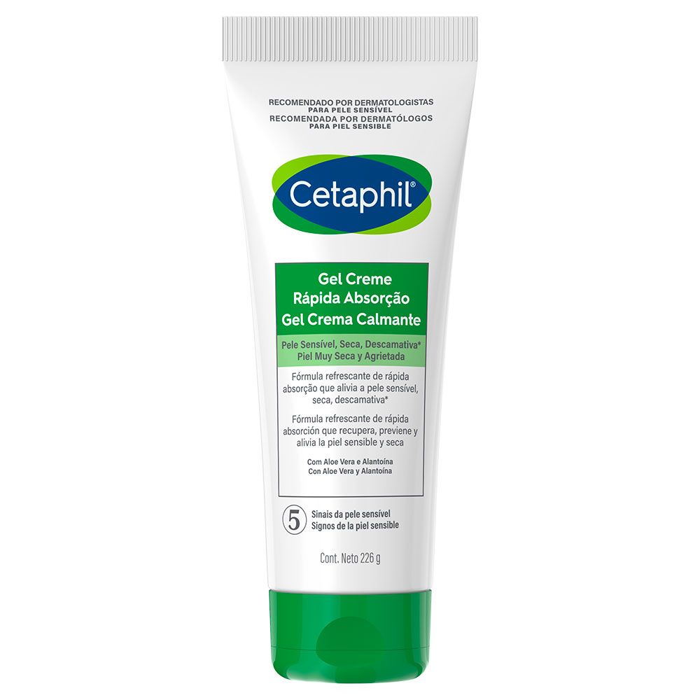 Cetaphil Gel Crema Calmante 226g | Alivio para Piel Muy Seca y Agrietada