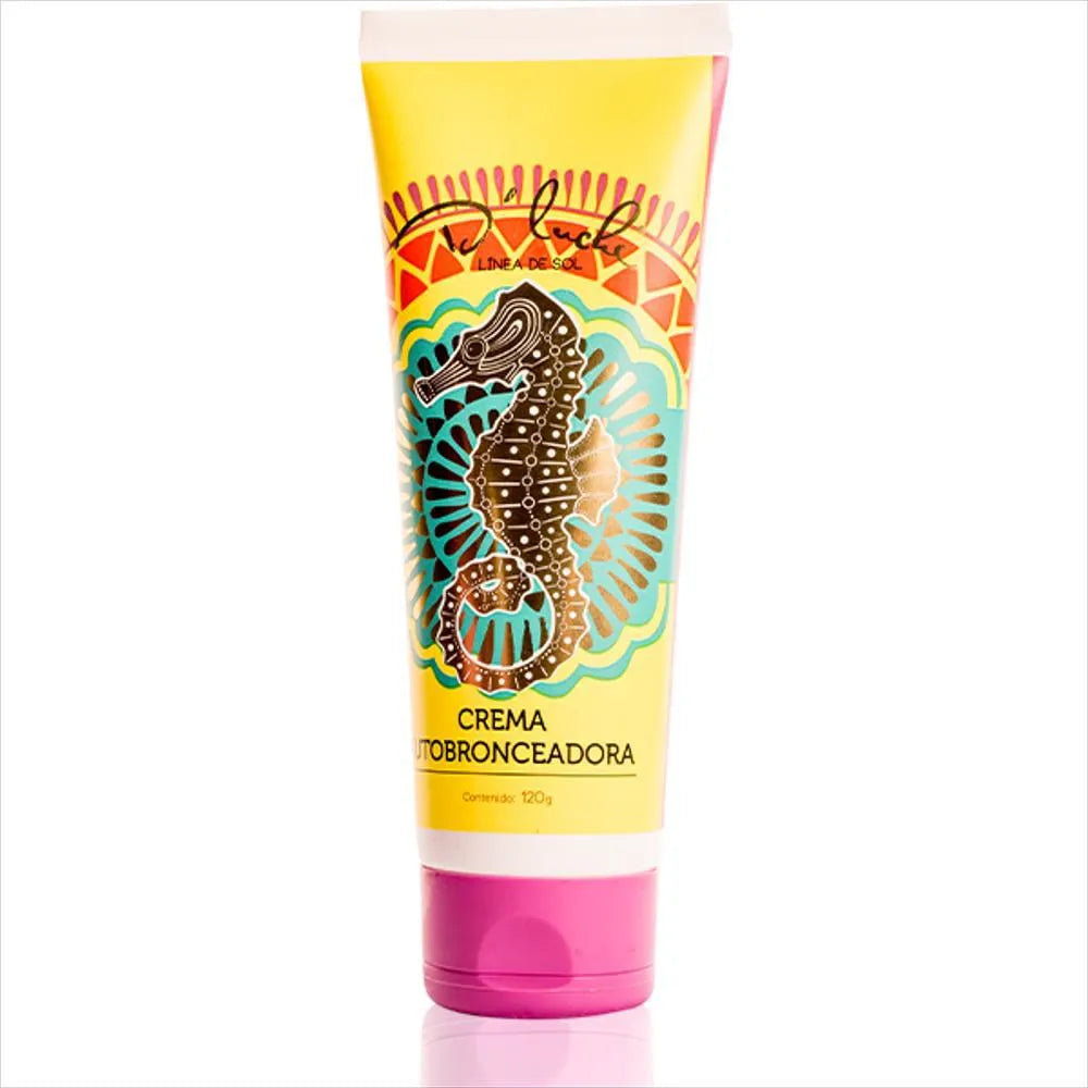 Crema Autobronceadora D'Luchi 120g | Bronceado Radiante sin Sol