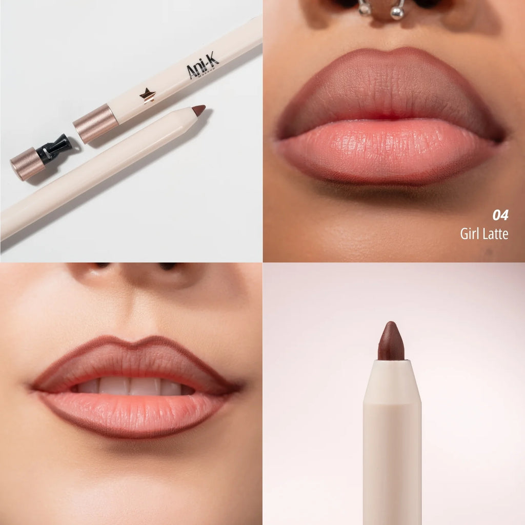 Delineador de Labios Ani-K | Tono 04 Girl Latte | Perfilado Preciso y Acabado Mate