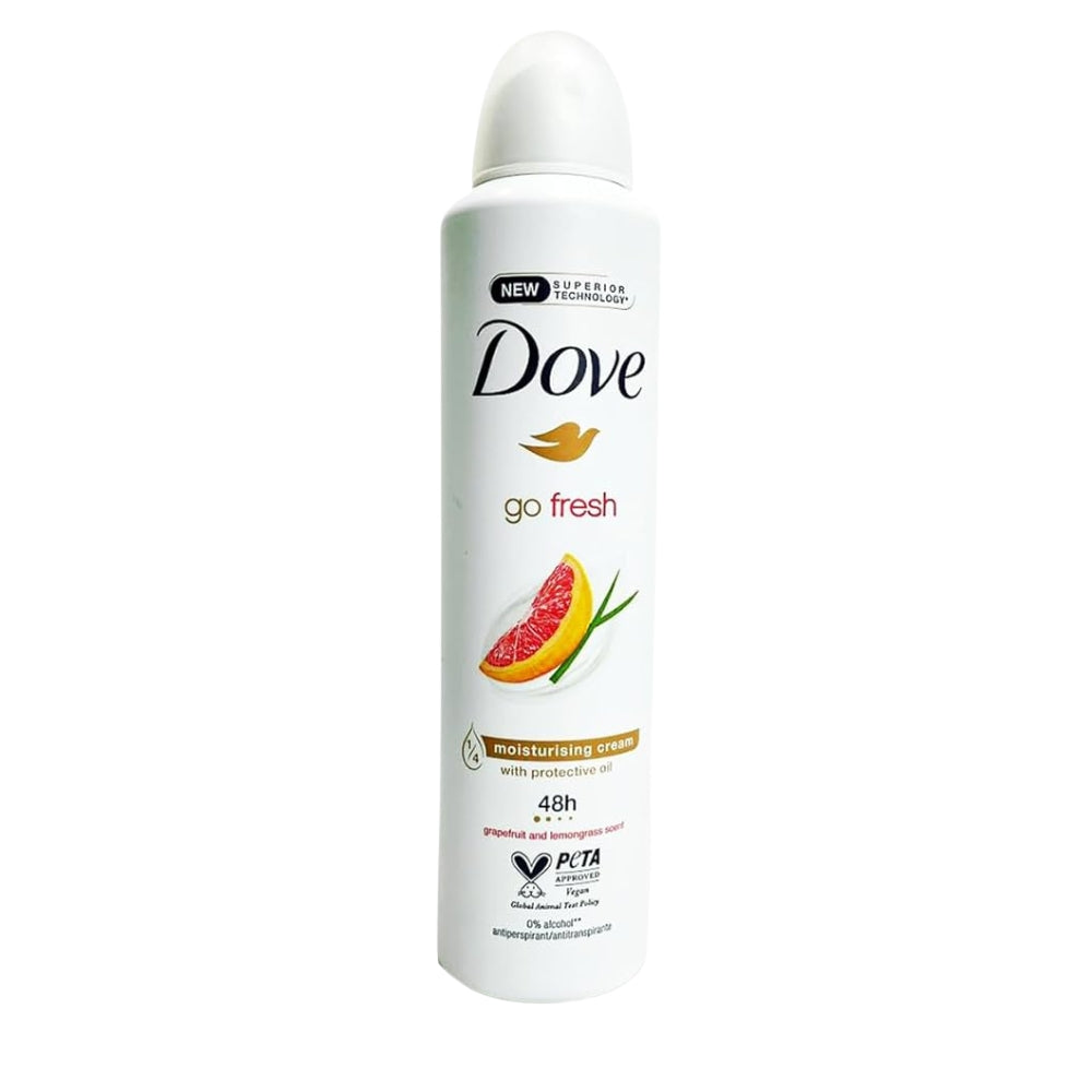 Antitranspirante Dove Go Fresh Grapefruit & Lemongrass Aerosol 250 ml