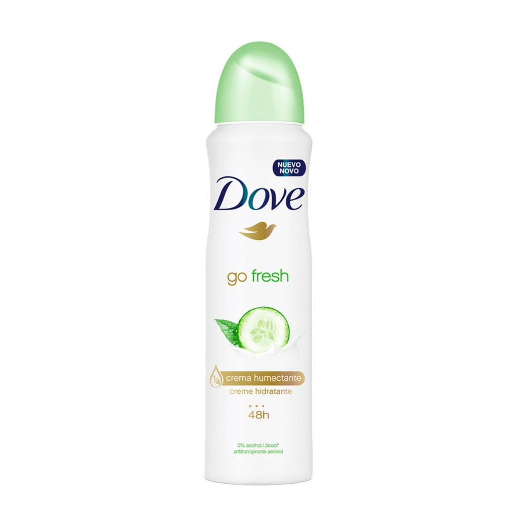 Antitranspirante | Dove Go Fresh Pepino y Té Verde | Aerosol 250 ml