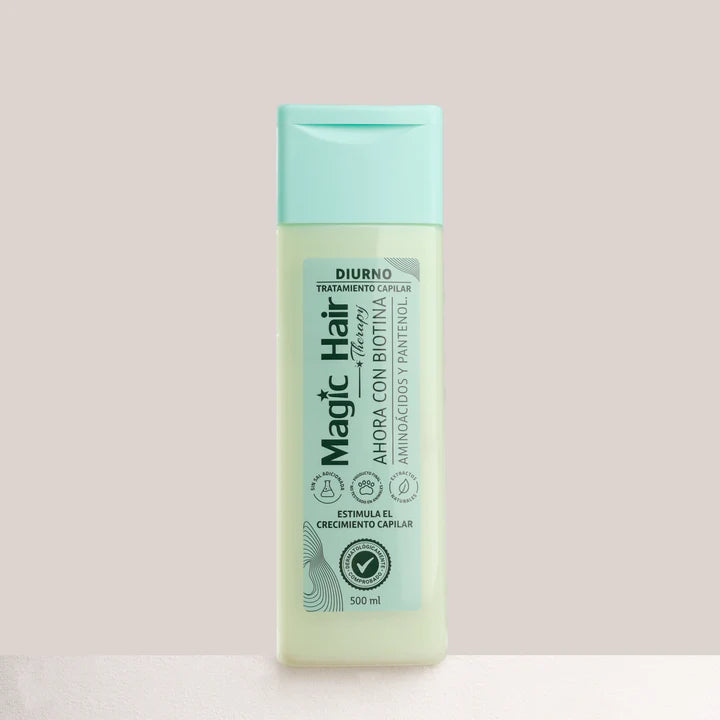 Magic Hair Tratamiento Capilar Diurno 500 ml | Crema Anticaída y Estimulante del Crecimiento con Biotina
