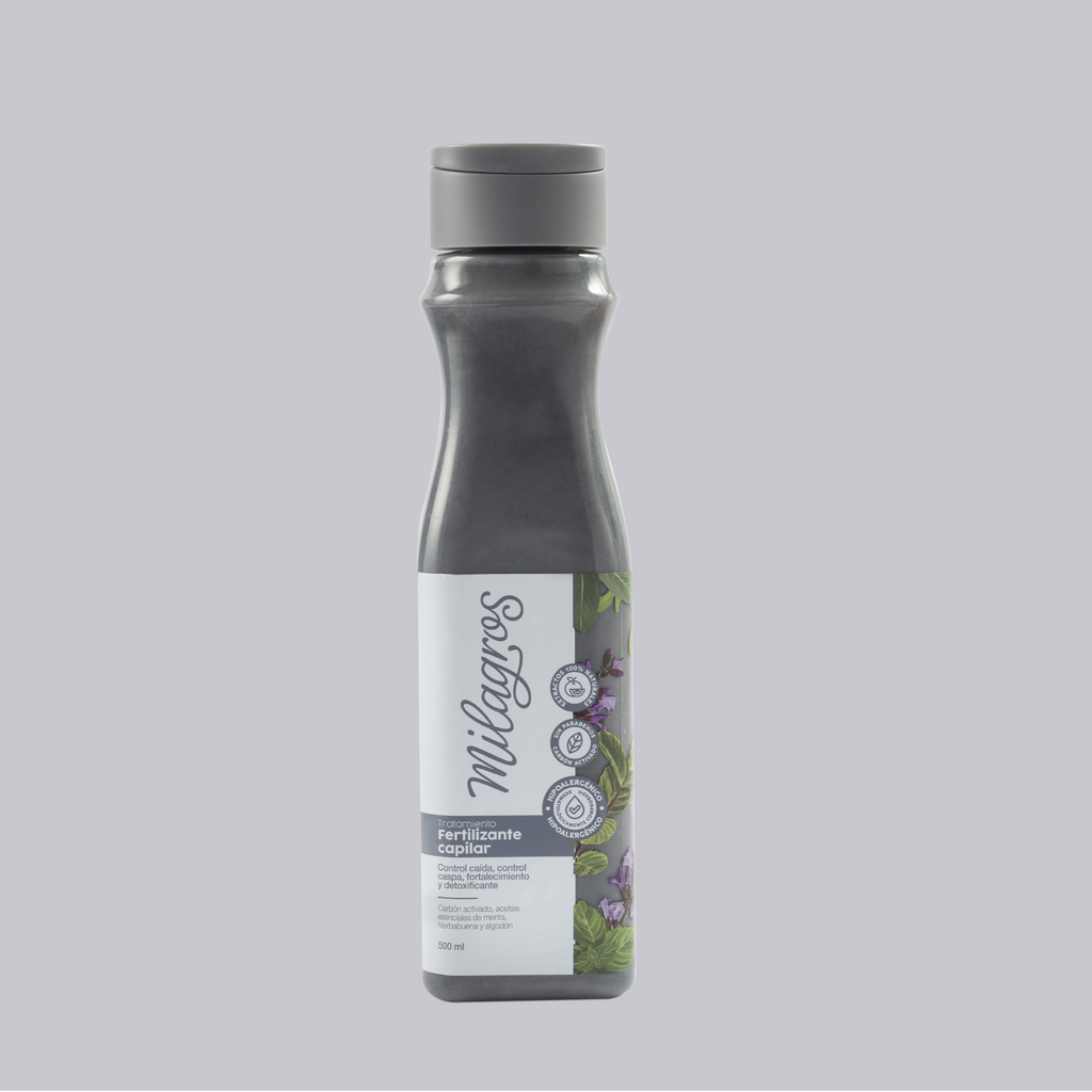 TRATAMIENTO MILAGROS*500GR CARBON ACTIVADO