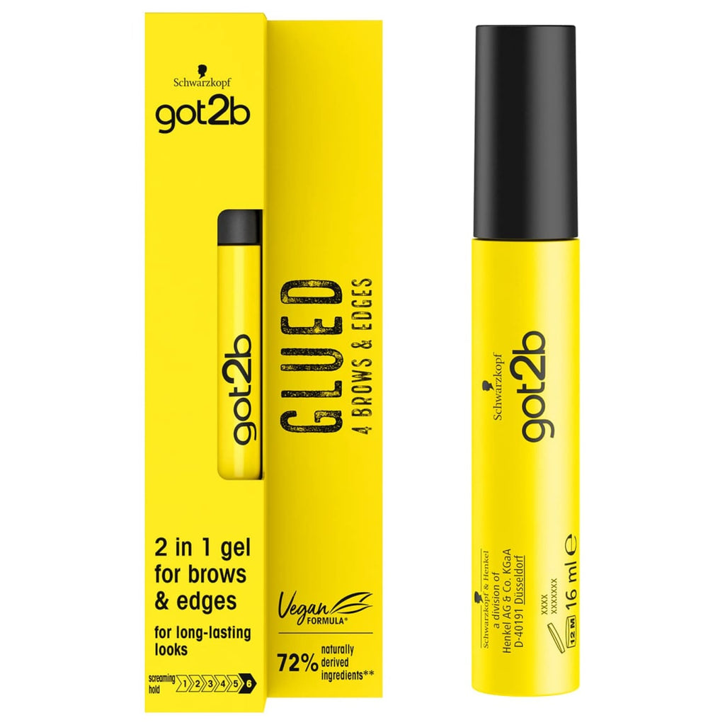 Gel de Fijación Cejas 2 en 1 | Got2b Glued 4 Brows & Edges | 16 ml