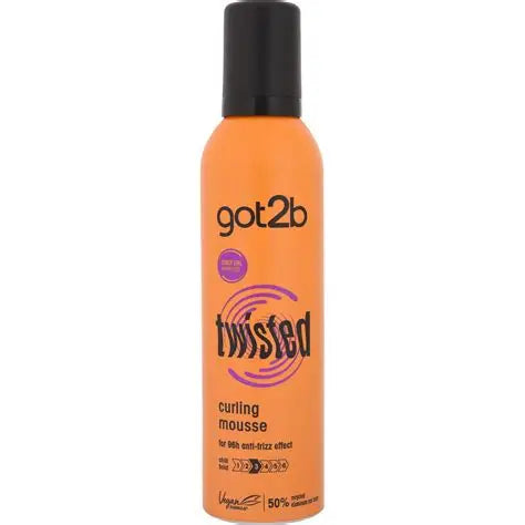 Espuma para Cabello Rizado Curling Mousse Twisted Got2b 250 ml