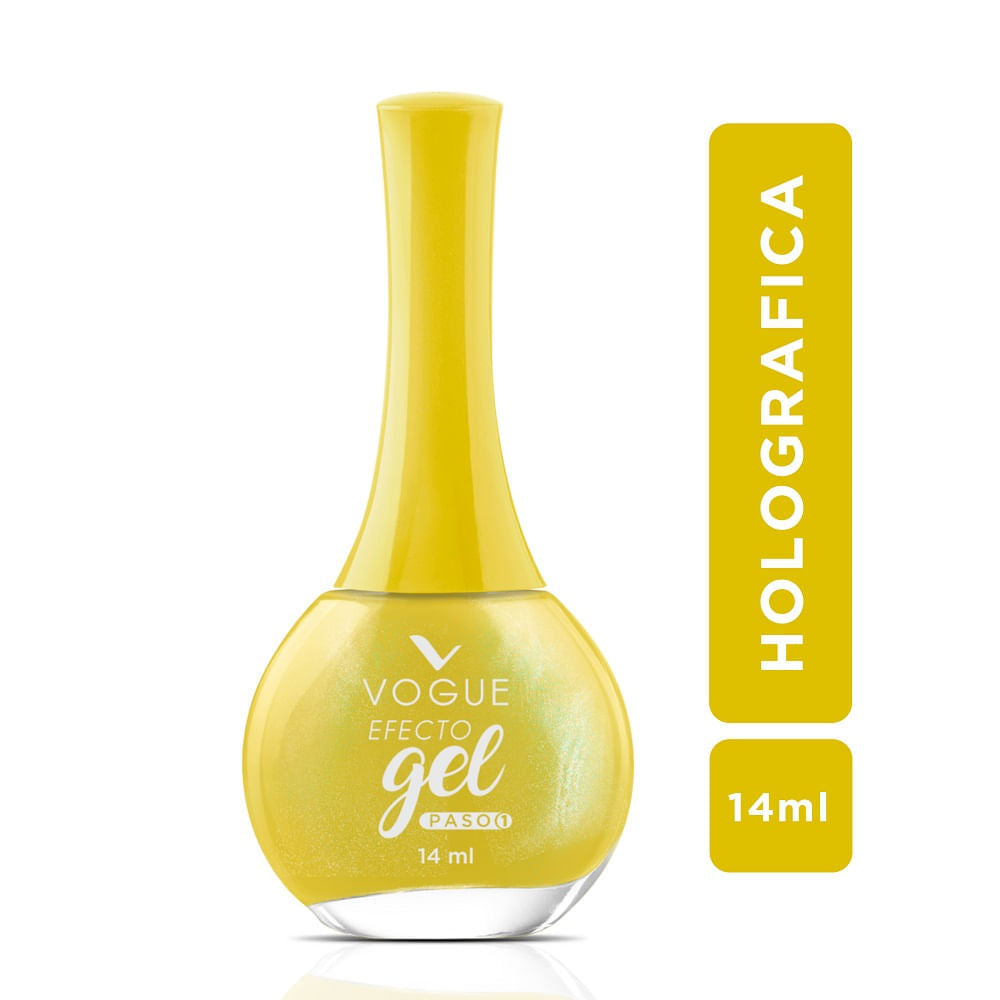 ESMALTE VOGUE GEL HOLOGRAFICO*14ML