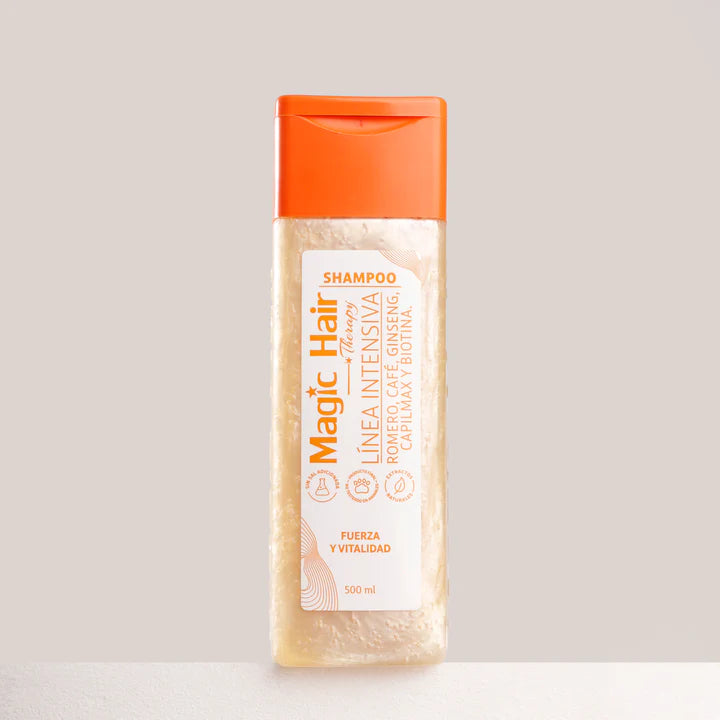 Shampoo Magic Hair Línea Intensiva 500ml | Fuerza y Vitalidad Anticaída