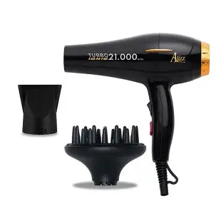 Secador Negro Alizz Turbo 21.000 ionic