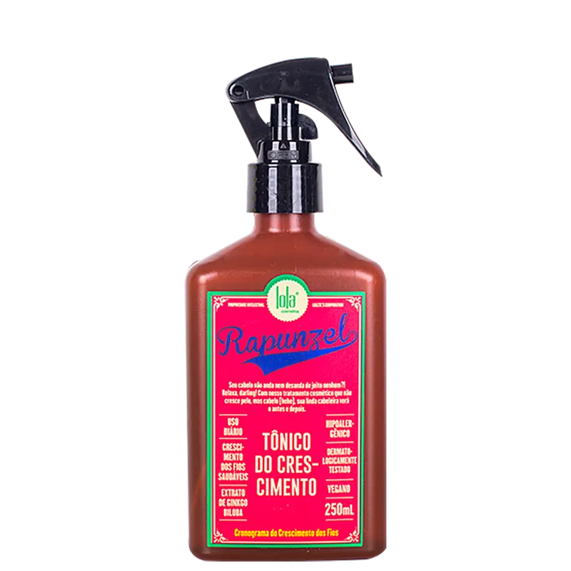 Tónico del Crecimiento Rapunzel Lola Cosmetics | Tratamiento Capilar (250ml)