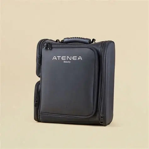 Morral de Viaje Atenea Black Linea Profesional | Elegancia y Organización Premium