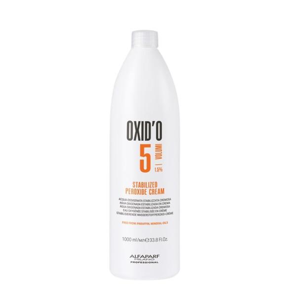 Oxidante en Crema Alfaparf Oxid'o 1.5% 5 Vol 1 Litro | Revelador Profesional