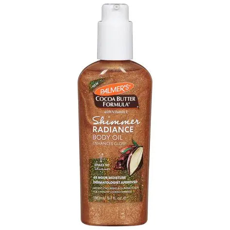 Aceite Corporal Palmer's Shimmer Radiance | Brillo e Hidratación Intensa | 150 ml