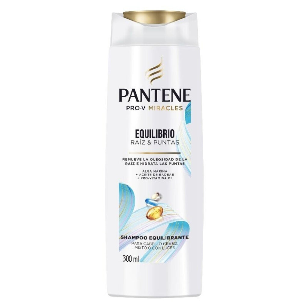 Shampoo Equilibrante Raíz y Puntas Equilibrio | Pantene | 300 ml