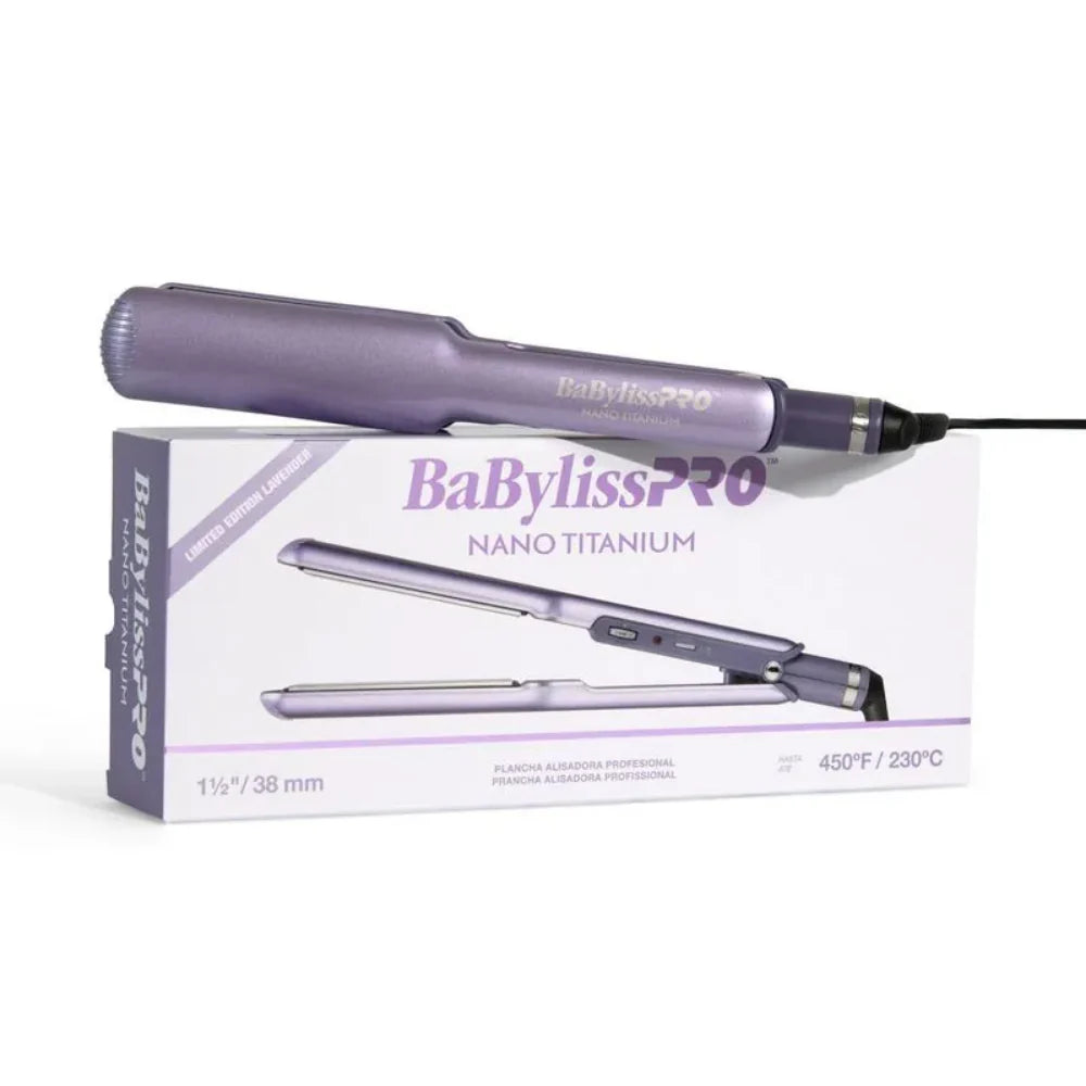 Plancha BaBylissPRO Nano Titanium Edición Morada