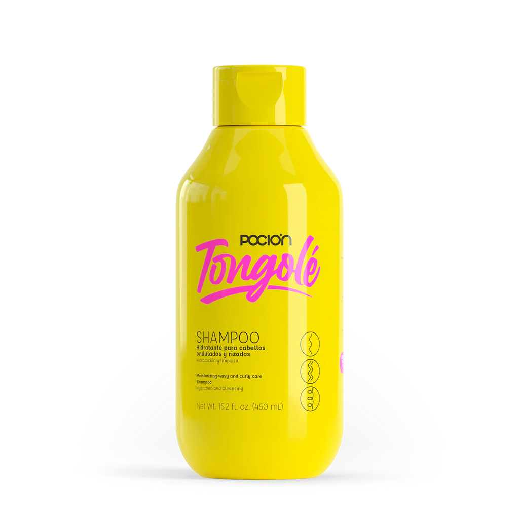La Poción Shampoo Tongolé | Hidratante para Cabellos Ondulados y Rizados 450ml
