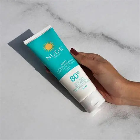 Protector Solar Sport Nude Protect SPF 80 120 ml | Liviana Sensación