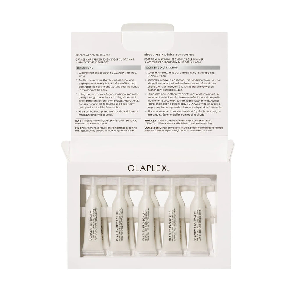 Olaplex Pro Scalp Rebalancing Concentrate Kit (10 x 4 ml) | Tratamiento Concentrado Reequilibrante para el Cuero Cabelludo