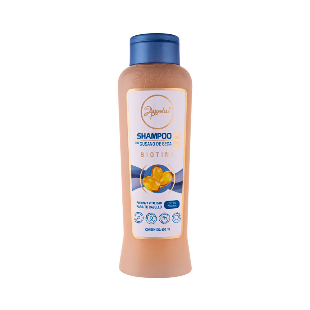 SHAMPOO ANYELUZ | 500 ml GUSANO DE SEDA