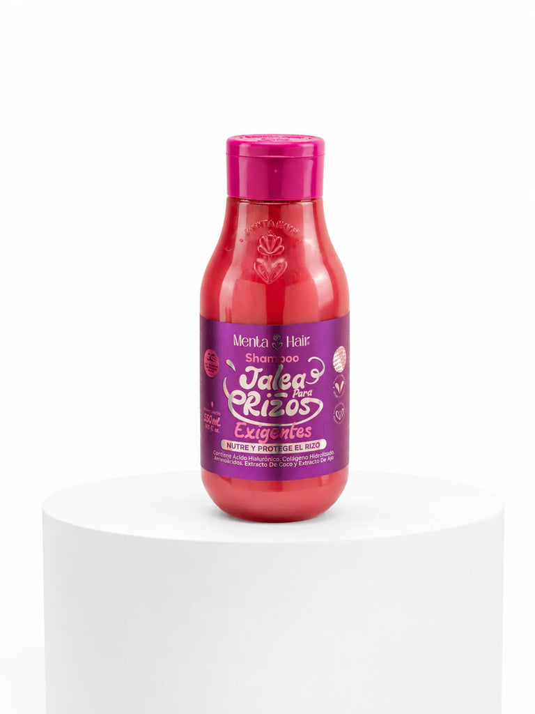 Shampoo Menta Hair Jalea para Rizos Exigentes | Nutre y Protege | 550 ml