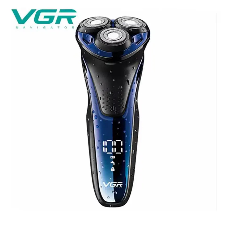 Afeitadora Eléctrica Rotativa Profesional VGR V-306 Impermeable