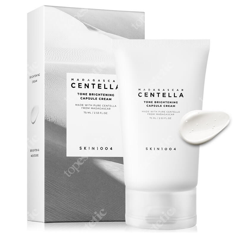 Skin1004 Madagascar Centella Tone Brightening Capsule Cream | Crema Facial Iluminadora e Hidratante (75ml)