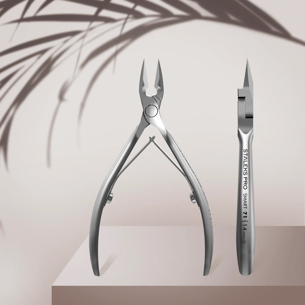 Alicate para Cutícula Profesional Staleks Pro Smart 71 | Punta de 14mm | Calidad Superior