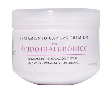 Tratamiento Capilar Lehit Ácido Hialurónico 300g | Reparación, Hidratación y Brillo