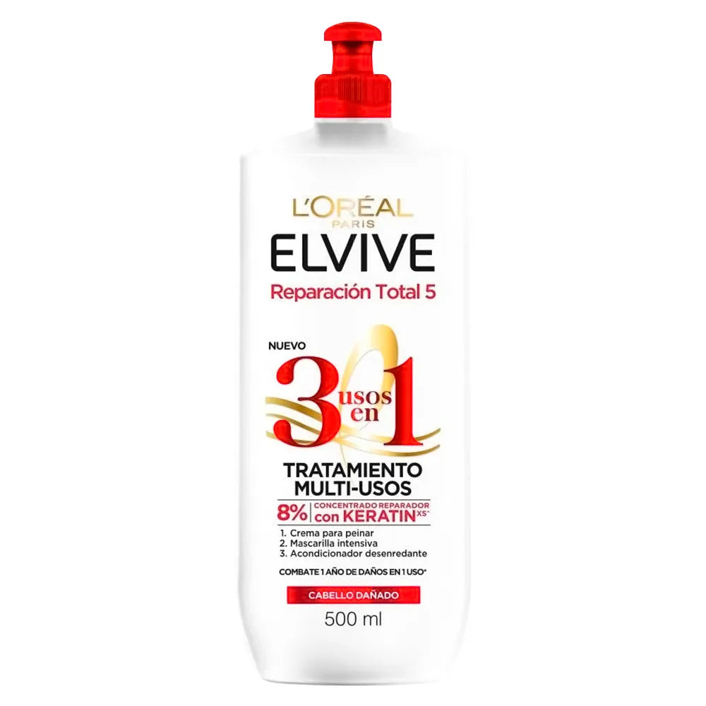 Tratamiento Multiusos Reparación Total 5 Elvive 500 ml | L'Oréal Paris