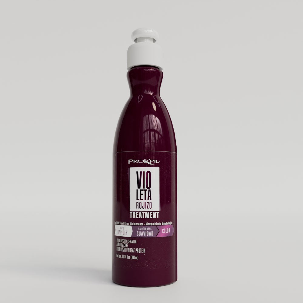 Tratamiento Color Violeta Rojizo Prokpil 300 ml | Mantenimiento y Cuidado para Cabellos con Tonalidades Violetas y Rojas